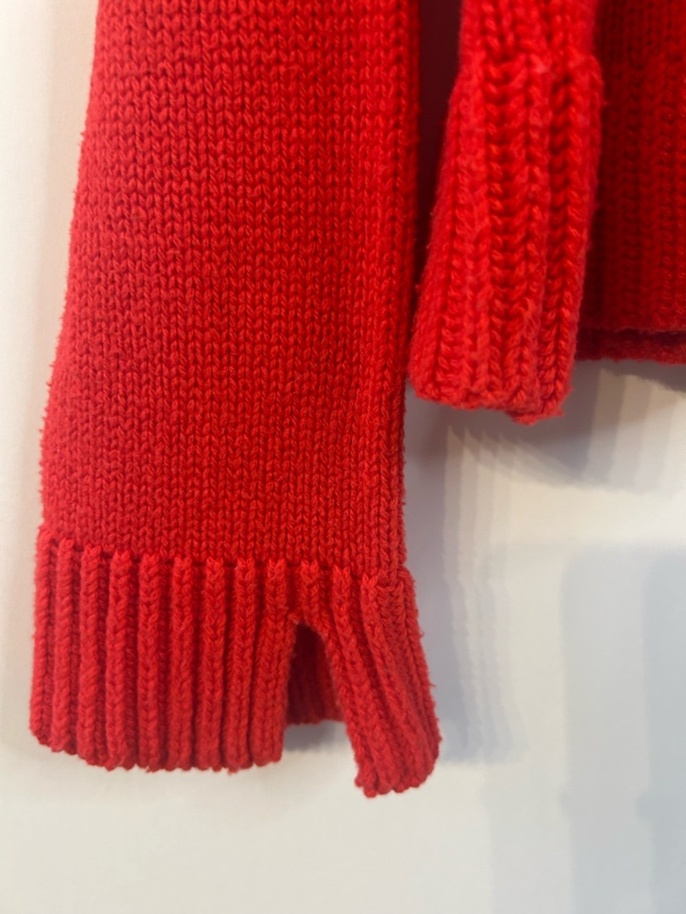 Ciao Lucia Women’s Red Belinha Pullover Sweater, Size Medium - Picture 12 of 14